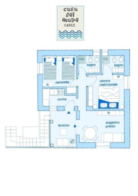 Сasa de vacaciones Casa Del Mare Capri
